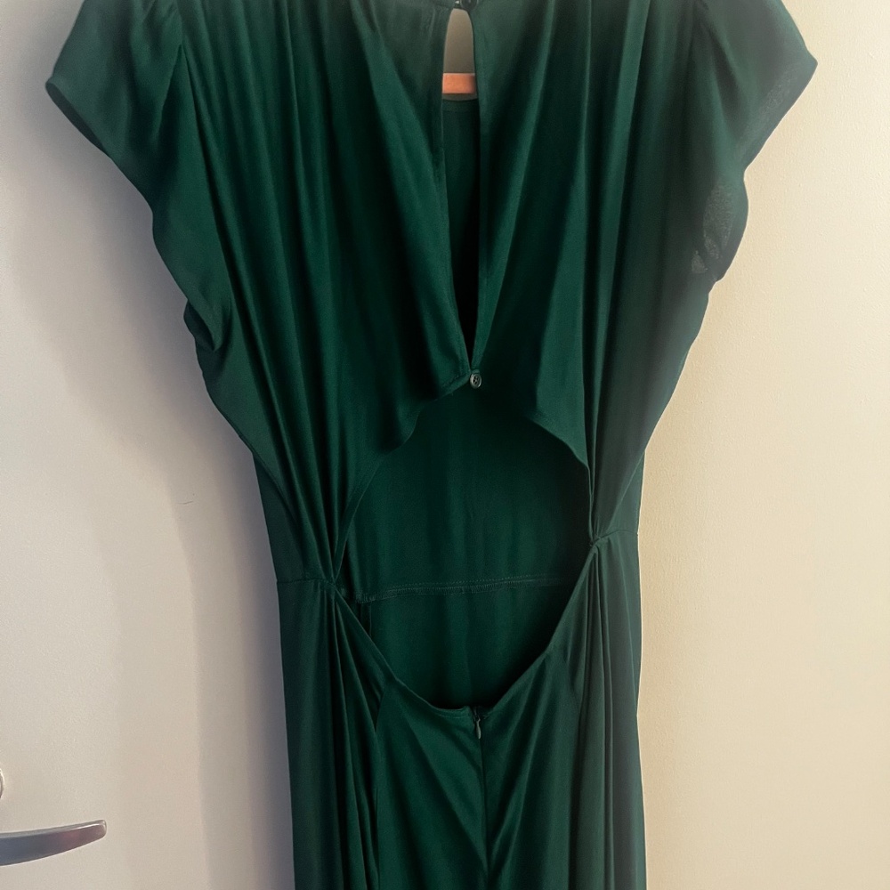 Reformation Gavin Cut-out Back Midi Dress SIZE 8 - Picture 6 of 6
